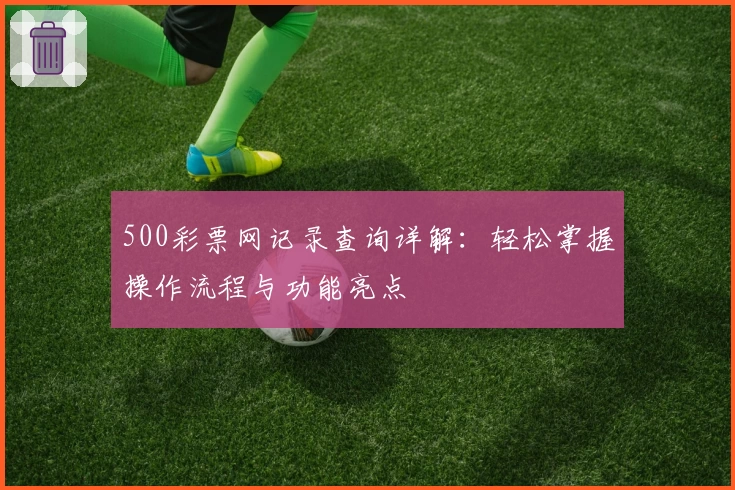 500彩票网记录查询详解：轻松掌握操作流程与功能亮点