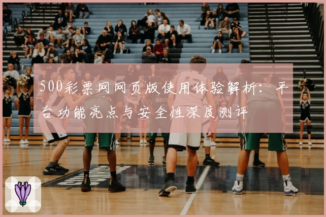 500彩票网网页版使用体验解析：平台功能亮点与安全性深度测评